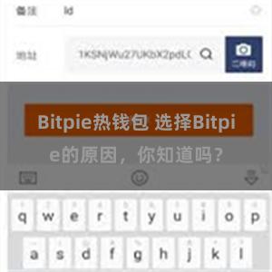 Bitpie热钱包 选择Bitpie的原因，你知道吗？