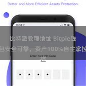 比特派教程地址 Bitpie钱包安全可靠，资产100%自主掌控