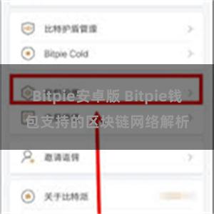 Bitpie安卓版 Bitpie钱包支持的区块链网络解析