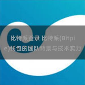 比特派登录 比特派(Bitpie)钱包的团队背景与技术实力