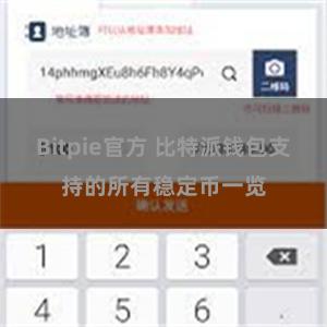 Bitpie官方 比特派钱包支持的所有稳定币一览