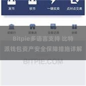 Bitpie多语言支持 比特派钱包资产安全保障措施详解