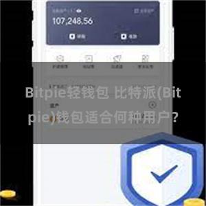 Bitpie轻钱包 比特派(Bitpie)钱包适合何种用户？